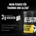 ESN Ultrapure Creatine Monohydrate – 300 Kapseln à 3 g Kreatin für Kraftsport – Bild 3