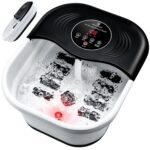 SPA4PIEDS Fussba­d mit Massage­funktion – Heizung, 8 Rollen & LCD-Temperaturregelung