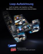 Cievie Dashcam 4K+1080P Vorne Hinten mit WLAN & 64GB SD Karte – Unfallbeweis & Parküberwachung – Bild 6