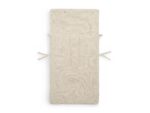 Jollein Fussack Basic Knit Nougat – Universeller Babyfussack für Babyschale & Kinderwagen – Bild 9