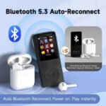 ODEJOI 64GB MP3-Player mit Bluetooth 5.3 – Physische Tasten, HiFi-Sound & 40h Laufzeit – Bild 4