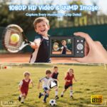 IXNAIQY Digitalkamera 44MP 1080P mit 16X Zoom – Kompaktkamera für Kinder & Anfänger – Bild 2