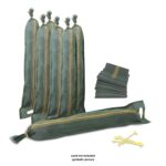 TK THERMALKING 20er Set Sandsäcke 100x25 cm – Hochwasserschutz ungefüllt mit Griffloch – Bild 2