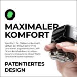 Skull Shaver Pitbull Silver Pro SX5 – Kabelloses Kopf- und Gesichtsrasierer Nass & Trocken – Bild 3