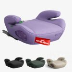 OWEN Sitzerhöhung Auto mit ISOFIX – ECE R129 geprüft für 15–36 kg | Lila