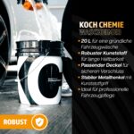 Koch Chemie Wascheimer 20 Liter mit Deckel & Grit Guard – Profi-Set für kratzfreie Autowäsche – Bild 3