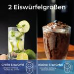 KLAMER Eiswürfelmaschine mit 2 Grössen – 15 kg Eis pro Tag & Timer für Zuhause – Bild 6