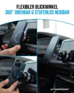 se SNAPMOUNT – Magnetische Smartphone-Halterung mit elektronischem Vakuum & MagSafe, 360° drehbar – Bild 5