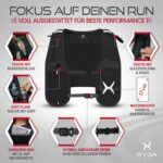RYDA Active Laufweste Damen & Herren – Ultraleicht 270g mit Trinkflasche & wasserdichter Handytasche – Bild 2