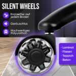ELITESEATS Gaming Stuhl Ergonomisch – 4D-Armlehnen, Fusssstütze & 150 kg Belastbarkeit – Bild 4