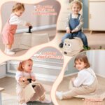 MAMIZO 5 in 1 Rutschauto ab 1 Jahr – Babyroller mit geräuschlosen Rädern bis 20 kg – Bild 4