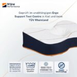 M LINE Athletic Pillow 50x35cm – Orthopädisches Memory Foam Kopfkissen gegen Nackenschmerzen – Bild 4