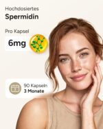 plantomol Spermidin MAX 6mg – Hochdosierte Kapseln für Zellerneuerung, 3 Monatsvorrat – Bild 2