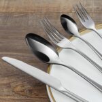 BEWOS Besteckset 30-teilig für 6 Personen – Edelstahl Spiegelpoliert & Spülmaschinenfest – Bild 4
