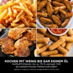 Ninja Double Stack XL 9,5L Heißluftfritteuse – Doppelkorb für 8 Personen – Bild 14