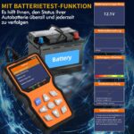 SETAWEEH OBD2 Diagnosegerät – Fehlerauslesegerät mit Batterietester für alle Fahrzeuge ab 2008 – Bild 5