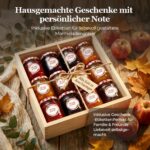 ComSaf 240ml Einmachgläser 24er-Set mit Rot-Weiss Deckel – Luftdichte Marmeladengläser – Bild 6