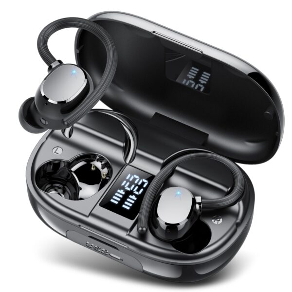 sprtoybat Bluetooth 5.3 In-Ear Kopfhörer mit ENC Noise Cancelling – 128 Std. Akku & IP7 wasserdicht