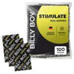 BILLY BOY Stimulate Kondome 100er | 52 mm | Perlnoppen – Original Passform