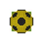 FOCO Borussia Dortmund 3D-Fussball BRXLZ-Bausatz – 687 Teile Konstruktionsspielzeug für Fans ab 12 Jahren – Bild 4
