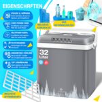 KESSER 32L Thermoelektrische Kühlbox – Kühlen & Wärmen für Auto, Boot & Camping – Bild 2
