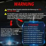 GQDGCU V519 OBD2 Diagnosegerät – Profi-Fehlerausleser für alle PKW nach 2000 – Bild 8