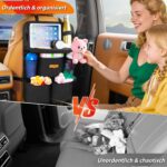 SURDOCA Auto Organizer Kinder mit Klapptisch – Rücksitz Organizer für Reisen – Bild 3