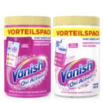 Vanish Oxi Action Sparpack 2 x 1,65 kg – Fleckenentferner für Weiss- & Buntwäsche