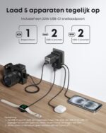 Anker Nano Reiseadapter 5-in-1 – Universeller Steckdosenadapter für 200+ Länder – Bild 3