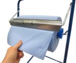 2x Putzrolle Blau 2-lagig 500 Blatt – Saugstarke Reinigungstücher für Gewerbe – Bild 4