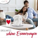 Jadiela GipsME 3D Handabdruck Set für Paare – Gipsabdruck Erinnerung – Bild 7