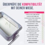 GOYSILA Babymatratze 83x50 cm – Atmungsaktiv & Anti-Erstickung für Beistellbetten – Bild 3