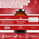 QIDOSHA® Astaxanthin 12 mg – Vegane Kapseln mit Olivenöl aus portugiesischer Algenzucht – Bild 4