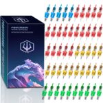 POSEIDON Tattoo-Kartuschennadeln 50er Set – Sterile Einwegnadeln für alle Maschinen