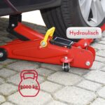 UNITEC Rangierwagenheber 2 T – Hydraulischer Wagenheber aus Qualitätsstahl für Werkstatt & Hobby – Bild 6