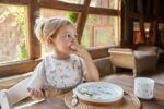 LÄSSIG Kindergeschirr-Set Porzellan mit Silikonring – Rutschfest & Spülmaschinenfest – Bild 5