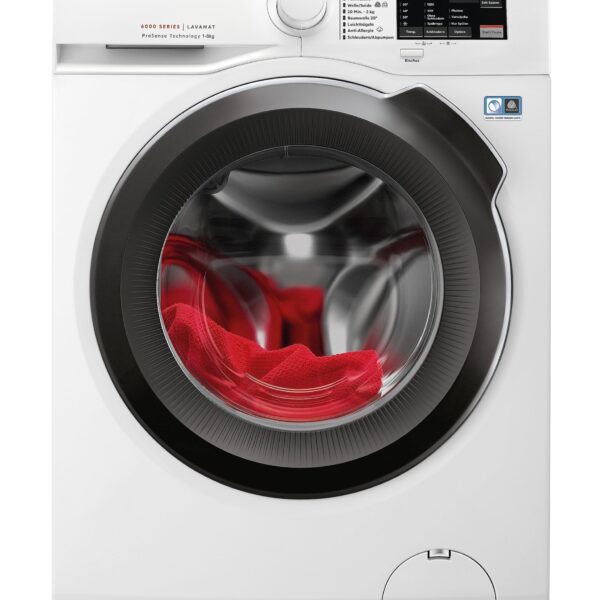 AEG Waschmaschine 8 kg Serie 6000 mit ProSense – Intelligente Mengenautomatik & Inverter-Motor