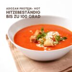 Adozan Protein +Hot 1kg – Hitzebeständiges Eiweißpulver 99% für medizinische Ernährung – Bild 3