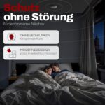 ALPENLUFT Rauchmelder 3er Set – 10 Jahre Batterie, flach & leise für Schlafzimmer – Bild 6