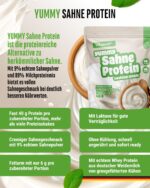 Vit4ever Yummy Sahne Protein 1000g – Proteinreiches Kochpulver ohne Zuckerzusatz – Bild 4