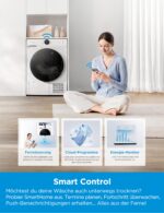 Midea MD20EH80WB-A3 Wärmepumpentrockner 8 kg – Energieeffizient mit UV-Hygiene & Knitterschutz – Bild 6