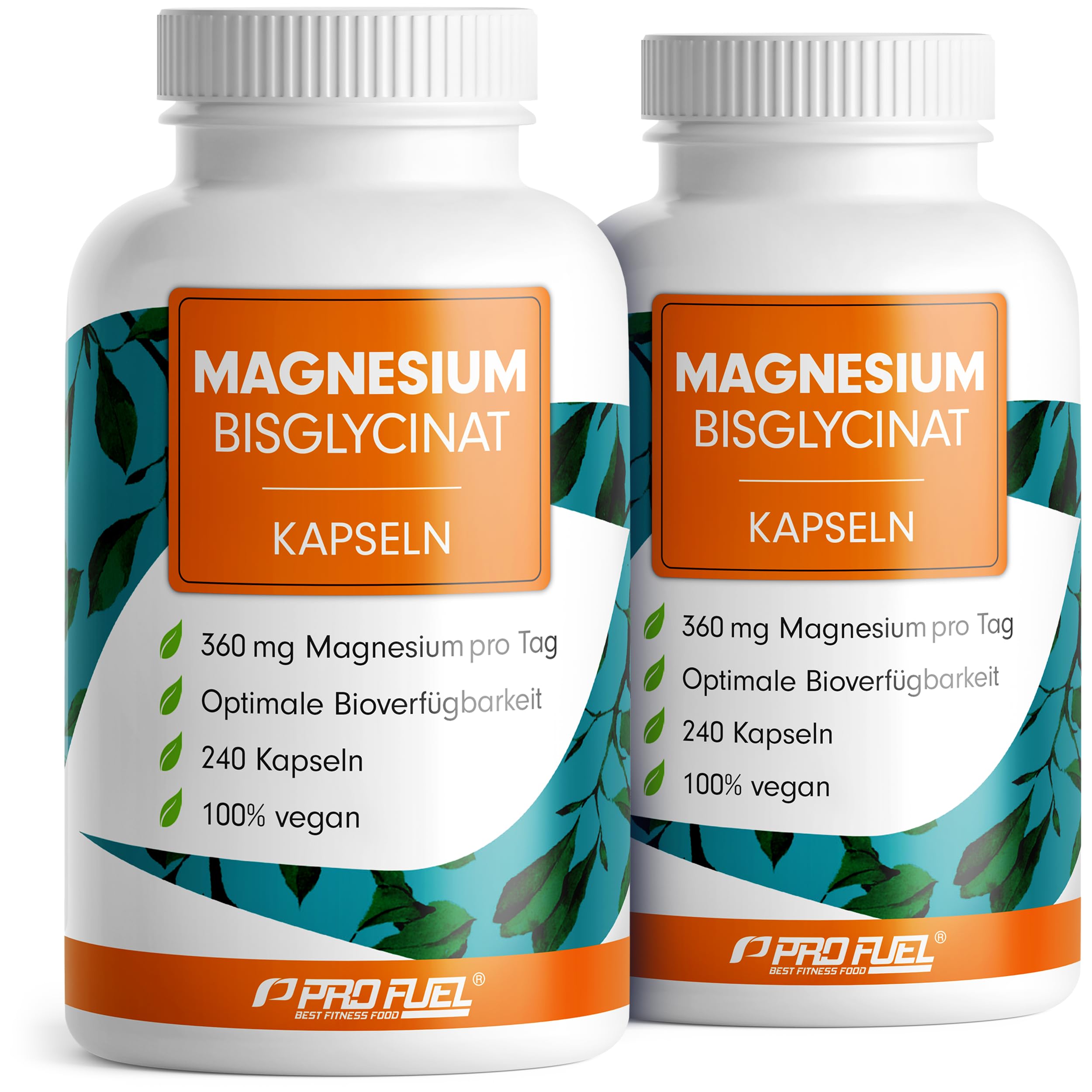 812WxBMxOlL._SY2500_.jpg ProFuel Magnesium Bisglycinat 480 Kapseln – 360 mg elementares Magnesium täglich – Bild 1