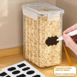 PurKeep 24er Vorratsdosen-Set luftdicht mit Silikondichtung – BPA-frei für Küche & Speisekammer – Bild 2