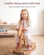 FIEMOL Schlafsack mit Füssen 0,5 Tog – 100% Baumwolle für Babys 3-4 Jahre – Bild 3