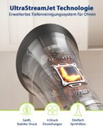 KAUGIC Elektrisches Ohrspülgerät mit Doppeltank – IPX7 wasserdicht für tägliche Ohrenpflege – Bild 3