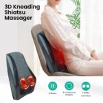 Snailax Shiatsu Nackenmassagegerät mit Wärme – 3D Knetmassage für Nacken, Rücken & Schultern – Bild 8