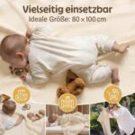 Merle Toys® Premium Babydecke 80x100 cm Bio-Baumwolle – GOTS & Oeko-TEX zertifiziert – Bild 8