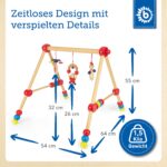 Bieco Spieltrapez Holz höhenverstellbar – Activity Center Baby Gym von Geburt an – Bild 2