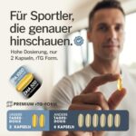 Purefitness Omega 3 Kapseln 2000mg – EPA & DHA für Herz, Gehirn & Sehkraft | 120 Softgels – Bild 4