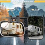 KAOLALI Wohnwagen-Außenspiegel 2er Set – Universalspiegel mit 360° Verstellung für mehr Fahrsicherheit – Bild 9